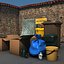 Waste sorting boxes