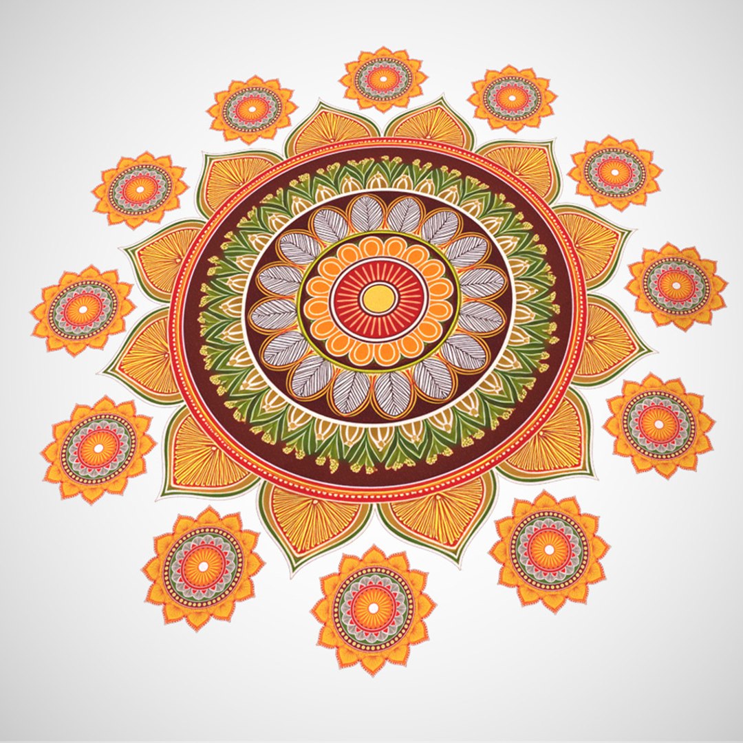 3d Rangoli01 Turbosquid 2390538