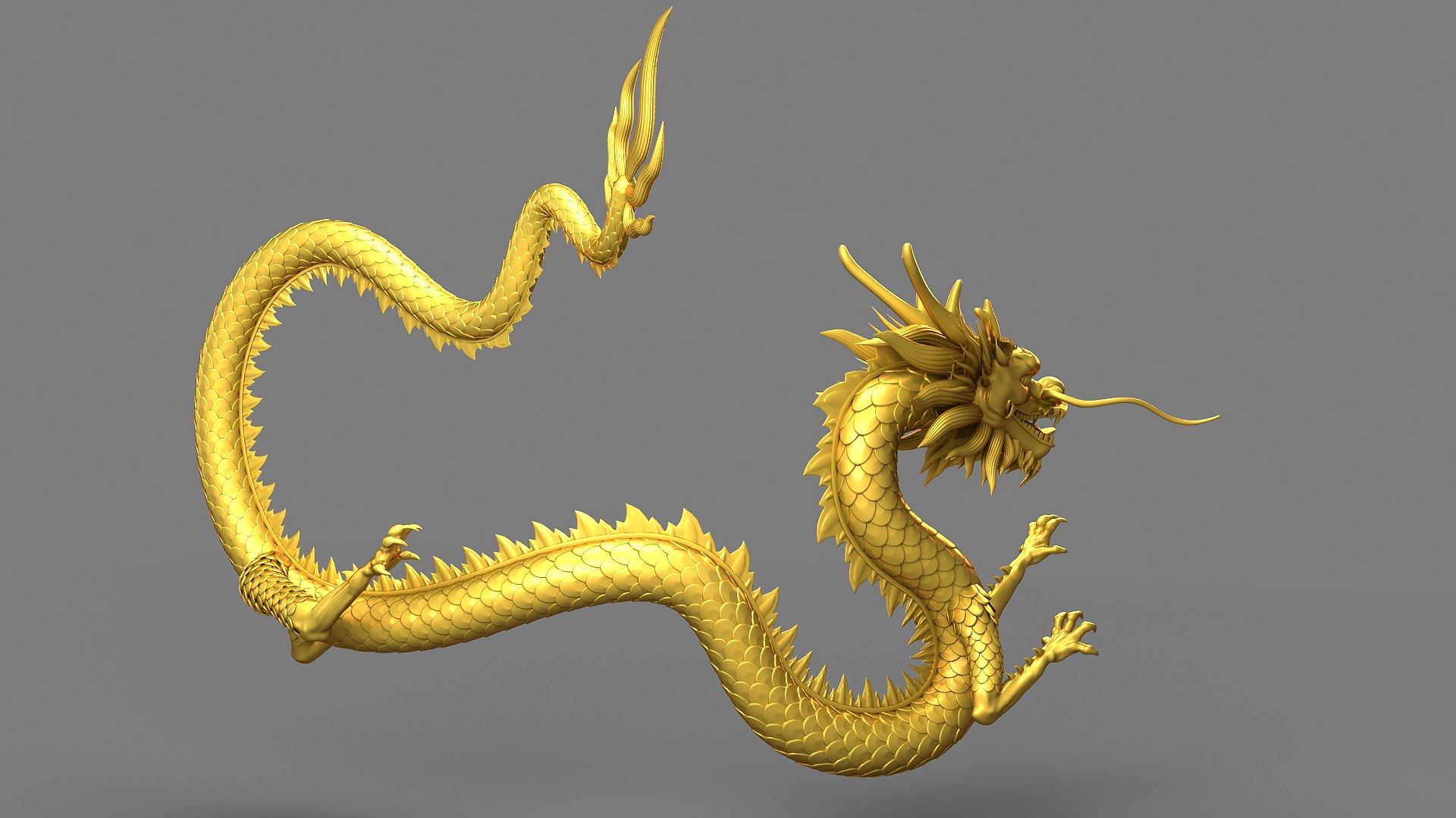 3D dragon chinese model - TurboSquid 1507746