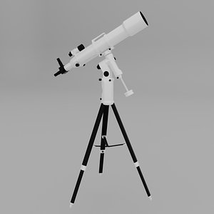 Telescope model 3D 3D model