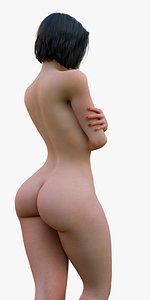 Realistic  Female Rigged