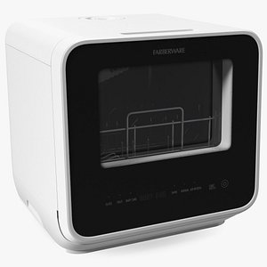 3D model Countertop Portable Dishwasher Farberware