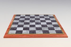 chess board 3d model