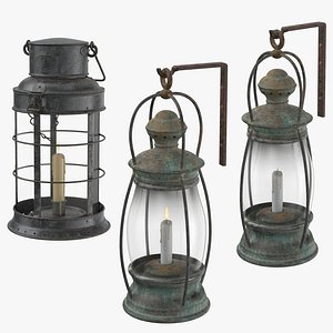 3D ship lantern