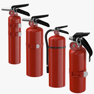 extinguishers 3D