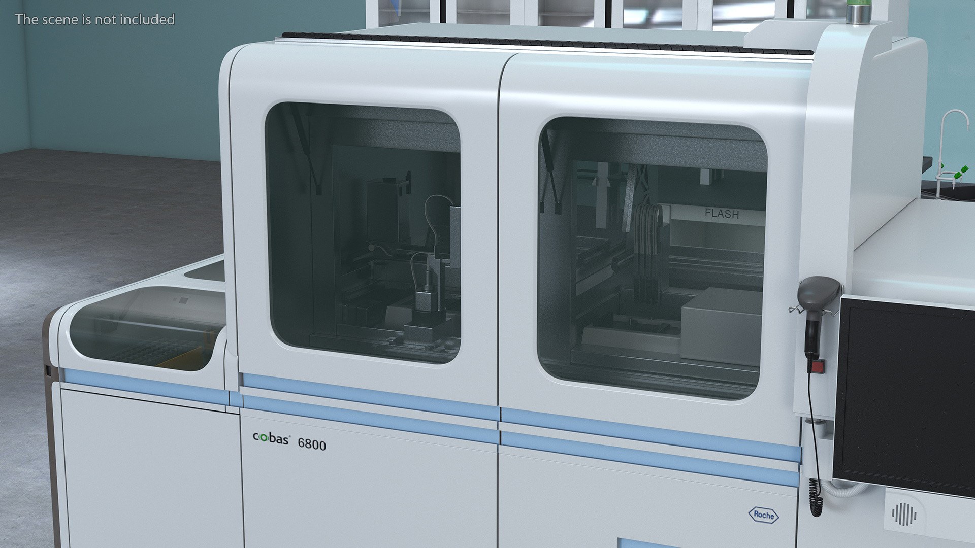 3D Roche Cobas 6800 Molecular Analyzer - TurboSquid 2111861