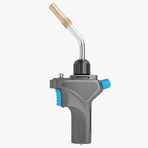gas welding torch 3D model