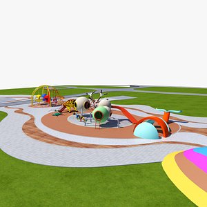 3D model Children amusement park
