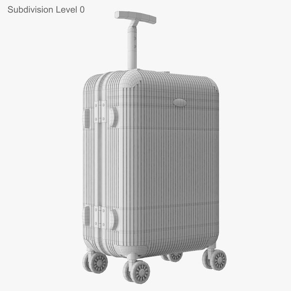 3D suitcase bag case model - TurboSquid 1626010