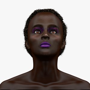 woman head l1157 3D model