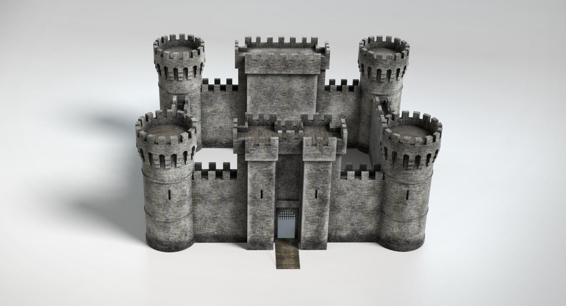 Castle Pbr 3D - TurboSquid 1175907