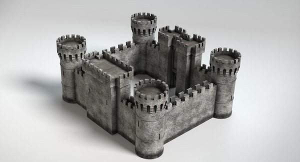 Castle pbr 3D - TurboSquid 1175907