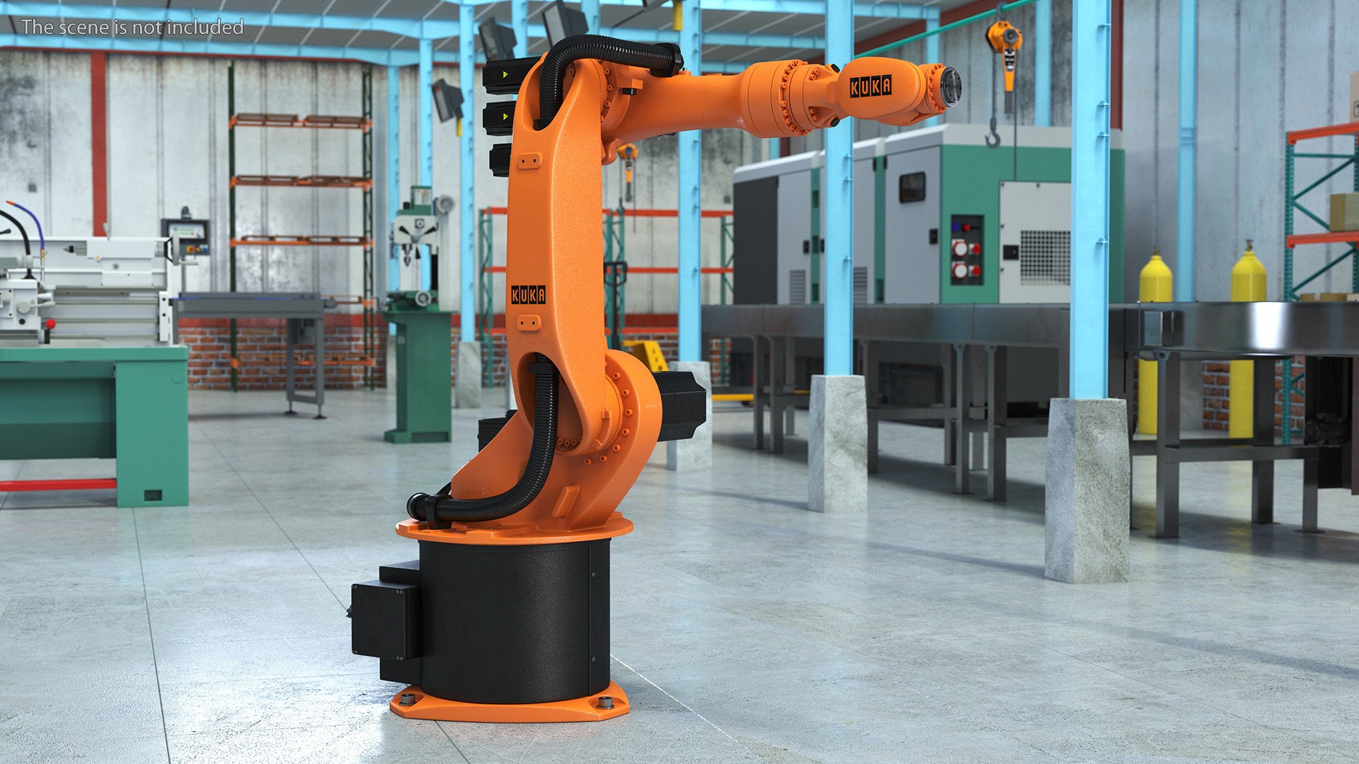 6-axis Robot Arm Kuka KR 16-3 model https://p.turbosquid.com/ts-thumb/pH/J8XDLU/DA/6axisrobotarmkukakr163mb3dmodel002/jpg/1707564847/1920x1080/fit_q87/c535db6edce3aaa144a8e800ea822e259ef23f27/6axisrobotarmkukakr163mb3dmodel002.jpg