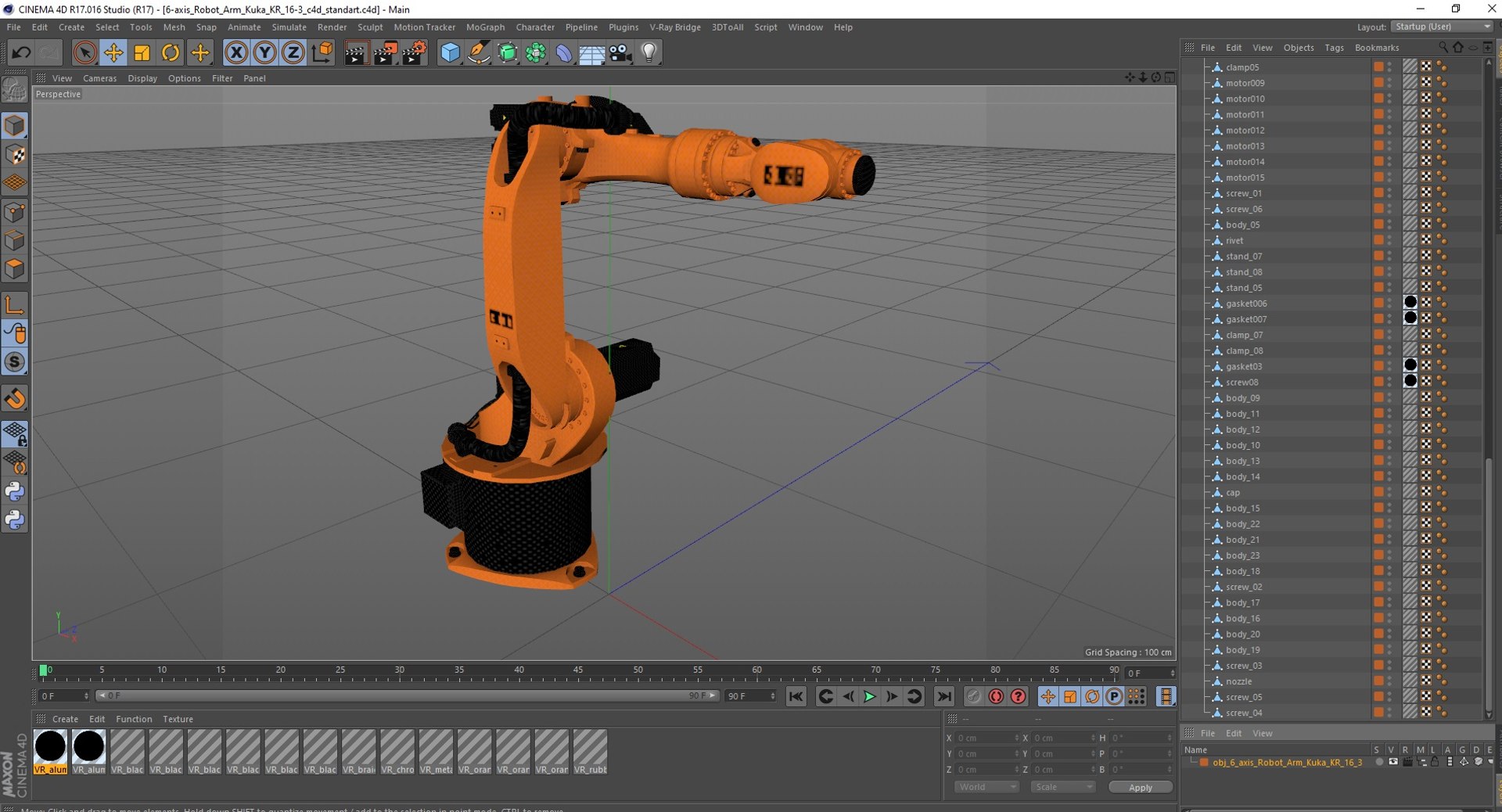6-axis Robot Arm Kuka KR 16-3 model https://p.turbosquid.com/ts-thumb/pH/J8XDLU/FZ/6axisrobotarmkukakr163mb3dmodel039/jpg/1707564982/1920x1080/fit_q87/2c62009a558487a8a6c088cd952742f95ab2d973/6axisrobotarmkukakr163mb3dmodel039.jpg