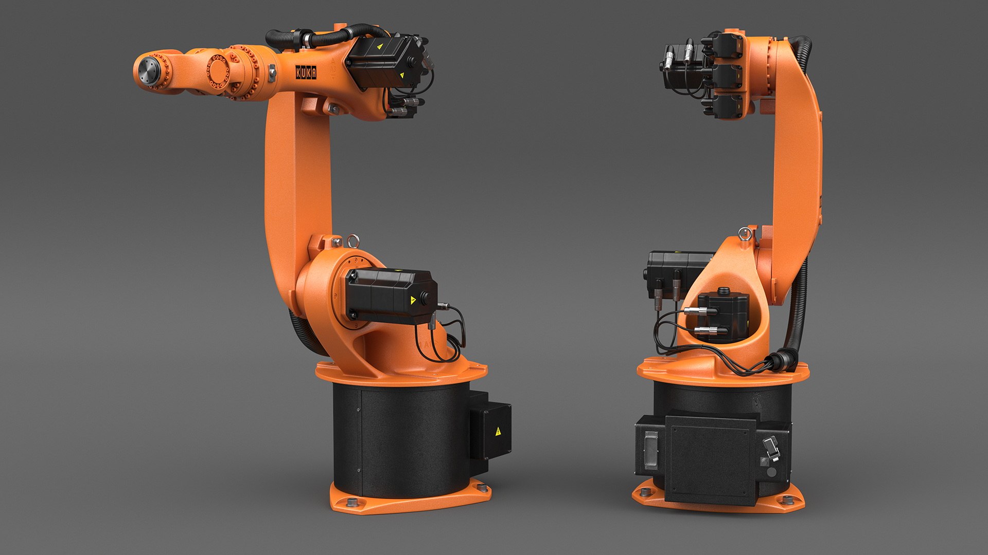 6-axis Robot Arm Kuka KR 16-3 model https://p.turbosquid.com/ts-thumb/pH/J8XDLU/vc/6axisrobotarmkukakr163mb3dmodel009/jpg/1707564879/1920x1080/fit_q87/f07e746e9b2586319fc0ac5d1b69c903b6c9c743/6axisrobotarmkukakr163mb3dmodel009.jpg