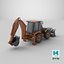 Generic Backhoe Loader model