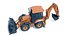 Generic Backhoe Loader model