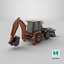 Generic Backhoe Loader model