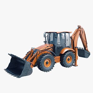 Generic Backhoe Loader model