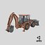 Generic Backhoe Loader model