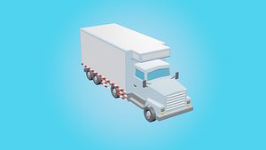 Low Poly Truck