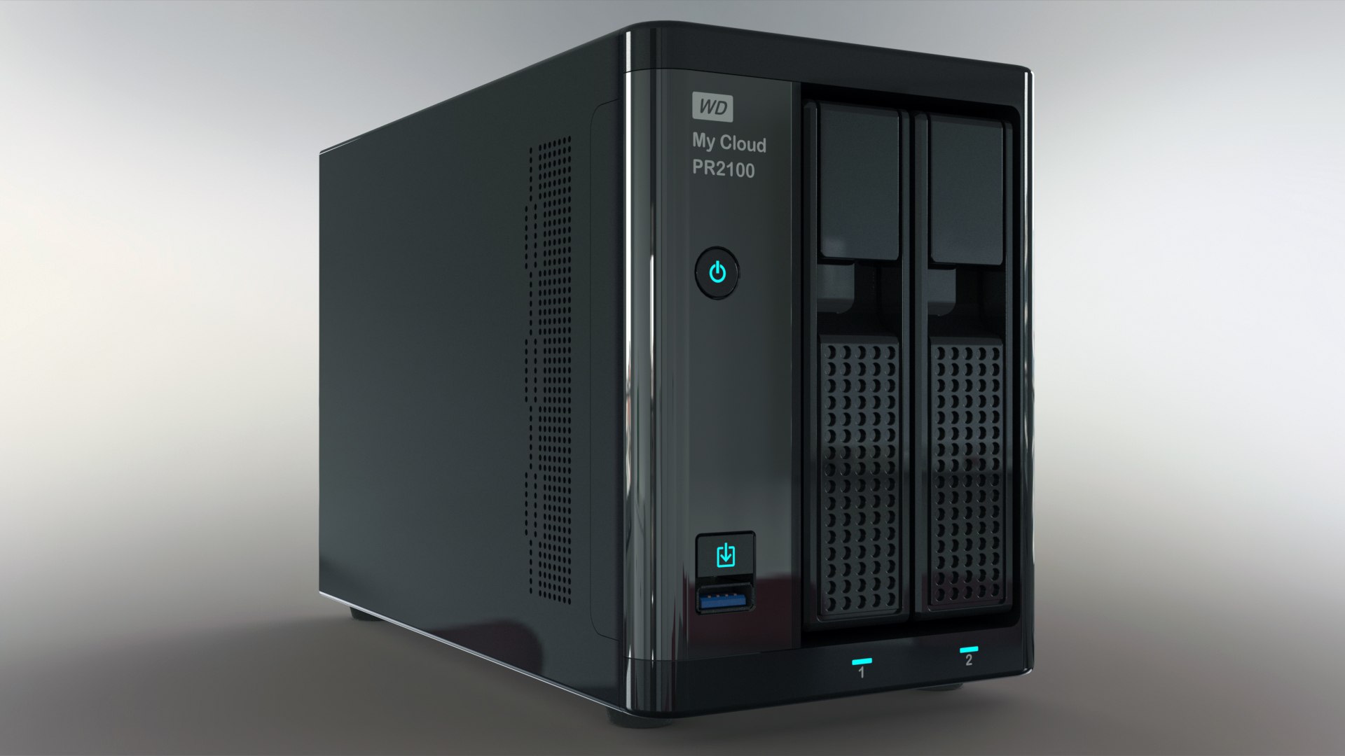 Network Storage Wd Cloud 3D - TurboSquid 1174020