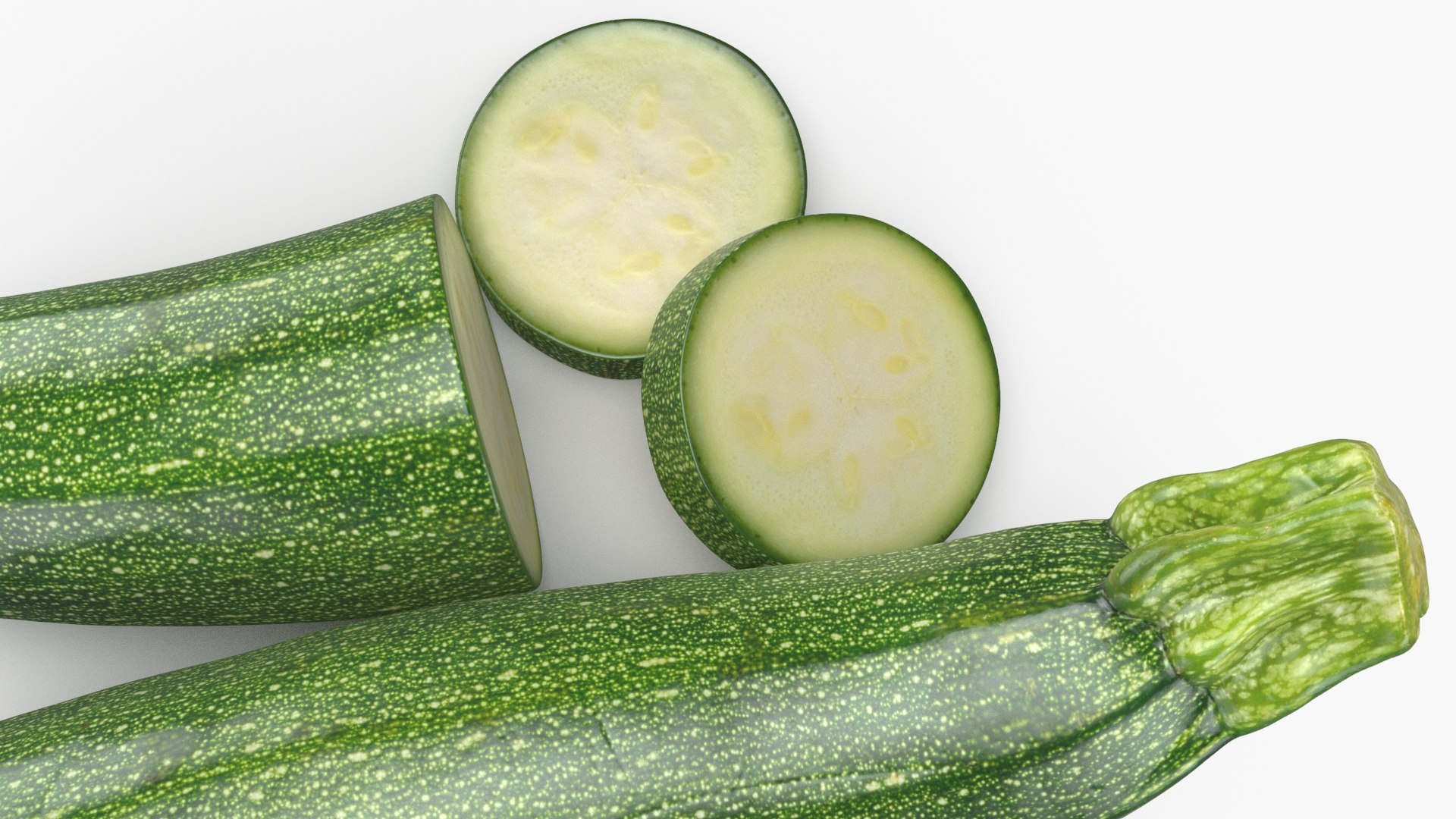 Fresh Green Zucchini Slices 4 3D model https://p.turbosquid.com/ts-thumb/pH/TdKCfg/24/zucchinisliced_4_b0004/jpg/1691781934/1920x1080/fit_q87/7e87496c1eb0cb012f6ca573914d5333f85f244a/zucchinisliced_4_b0004.jpg