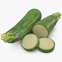 Fresh Green Zucchini Slices 4