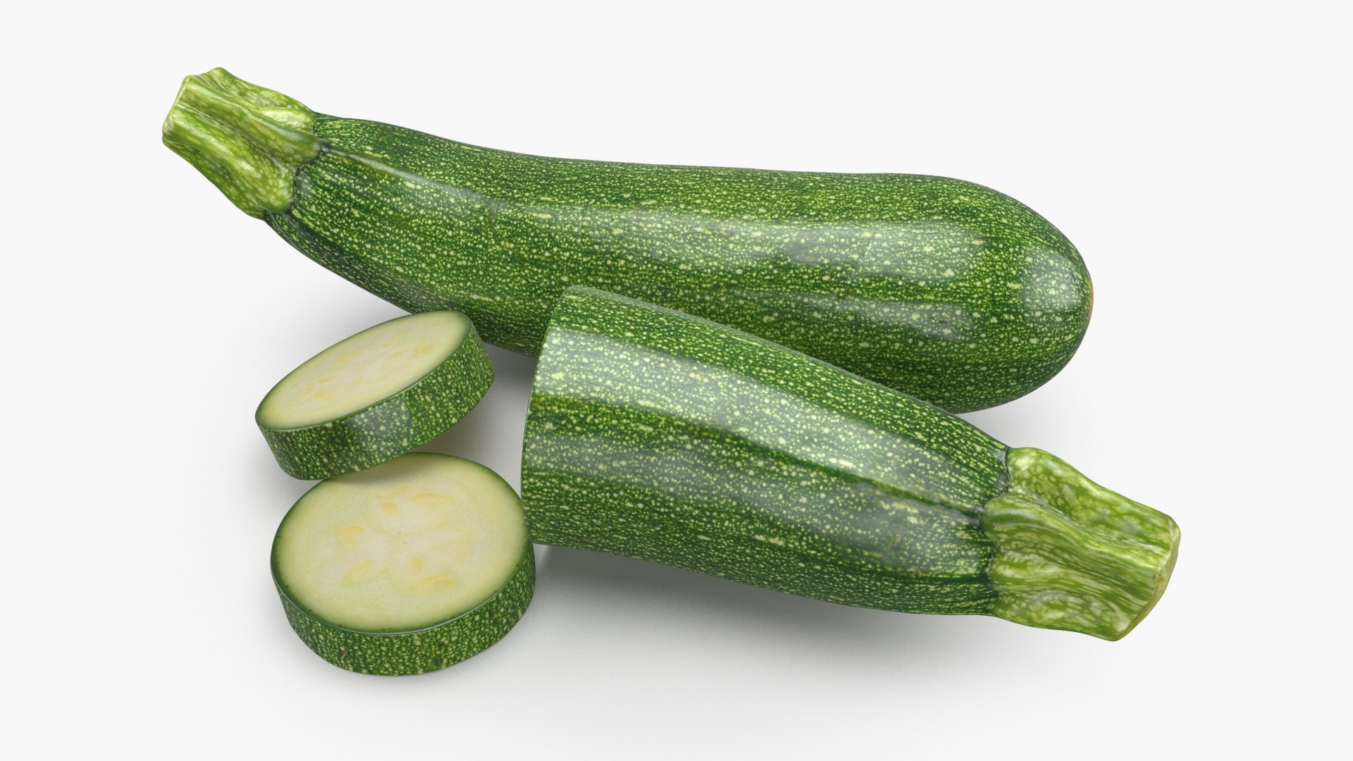 Fresh Green Zucchini Slices 4 3D model https://p.turbosquid.com/ts-thumb/pH/TdKCfg/YB/zucchinisliced_4_b0002/jpg/1691781934/1920x1080/fit_q87/e89969927436c953a41f0c75148b1cf21ae21cb3/zucchinisliced_4_b0002.jpg