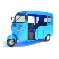 Electric 3 Wheeler Taxi Tuk Tuk