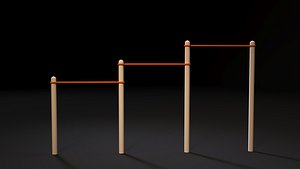 workout sports exercises 3D model