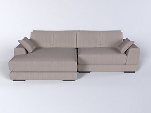 PLUNGE SECTIONAL SOFA CAPPUCCINO ST
