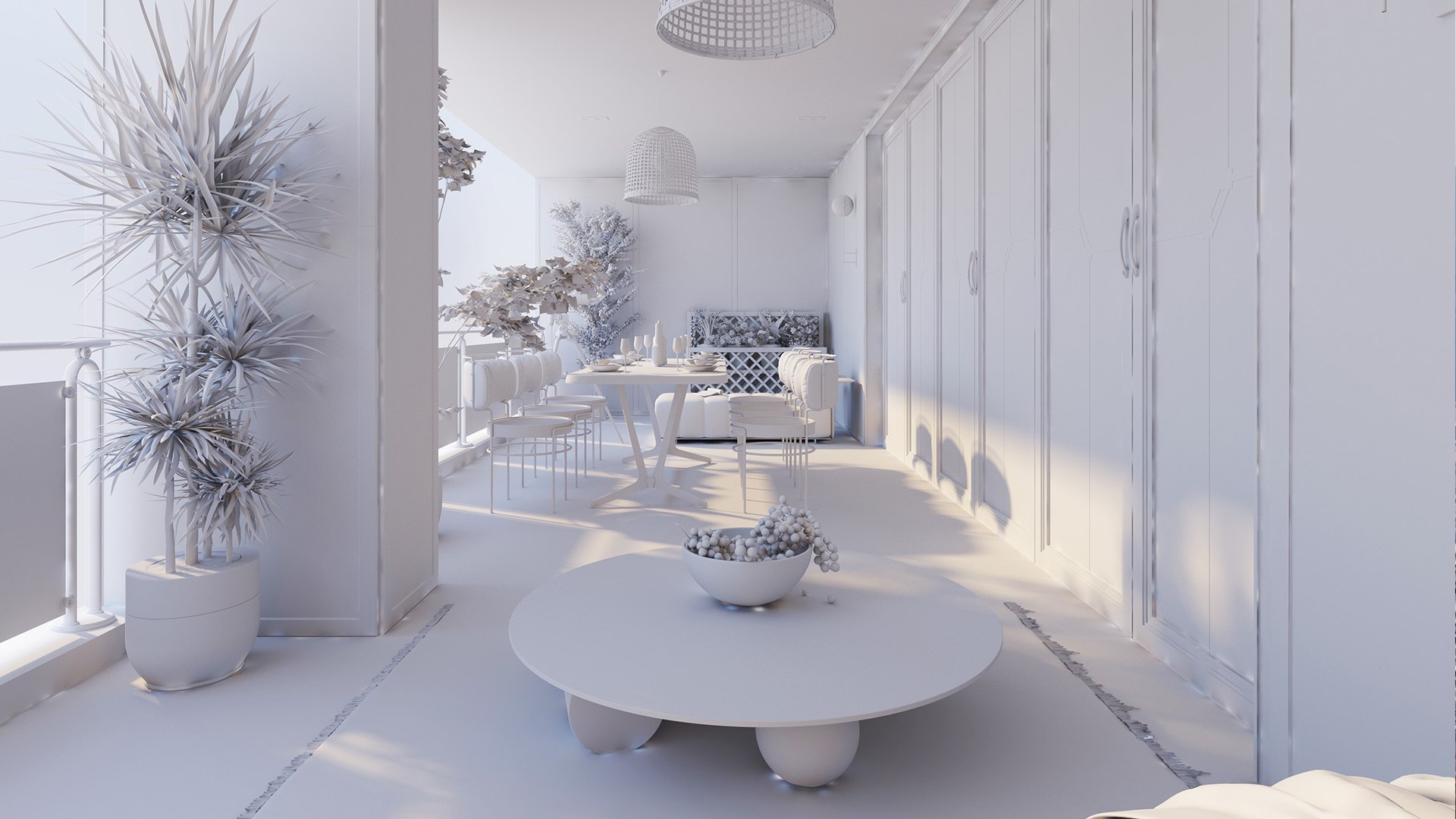 Stunning Balcony 3D Model - TurboSquid 2216203