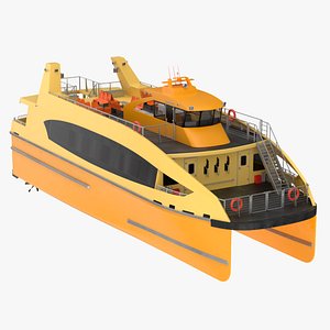 River Passenger Ferry 3D model