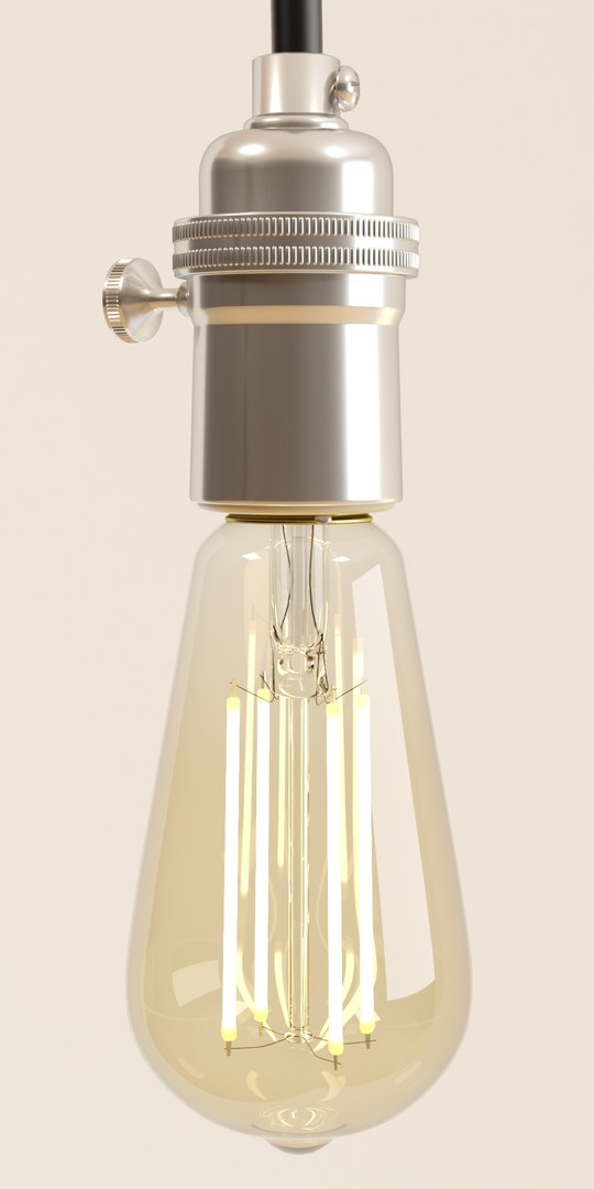 Decorative Edison Led Tube 3D Model - TurboSquid 1384435