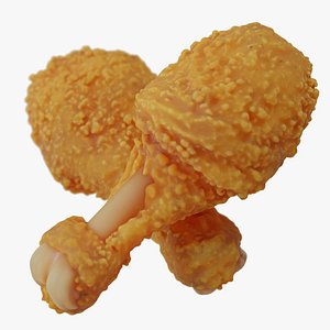 Realistic Breaded Chicken