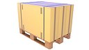 Pallet with Large Cardboard Boxes 4