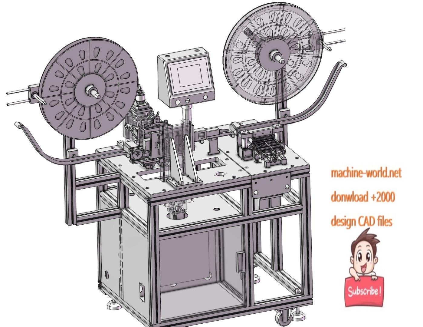 3D Cam PIN machine - TurboSquid 2099430