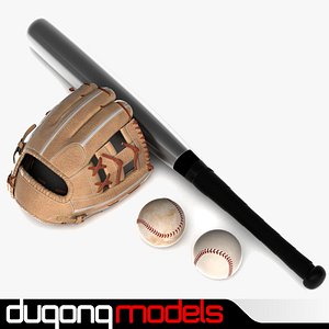 3d max dugm09 baseball glove pack