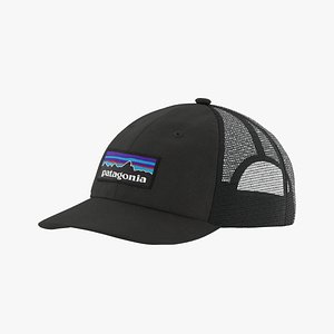 Patagonia P-6 Logo Trucker Hat Forge Grey