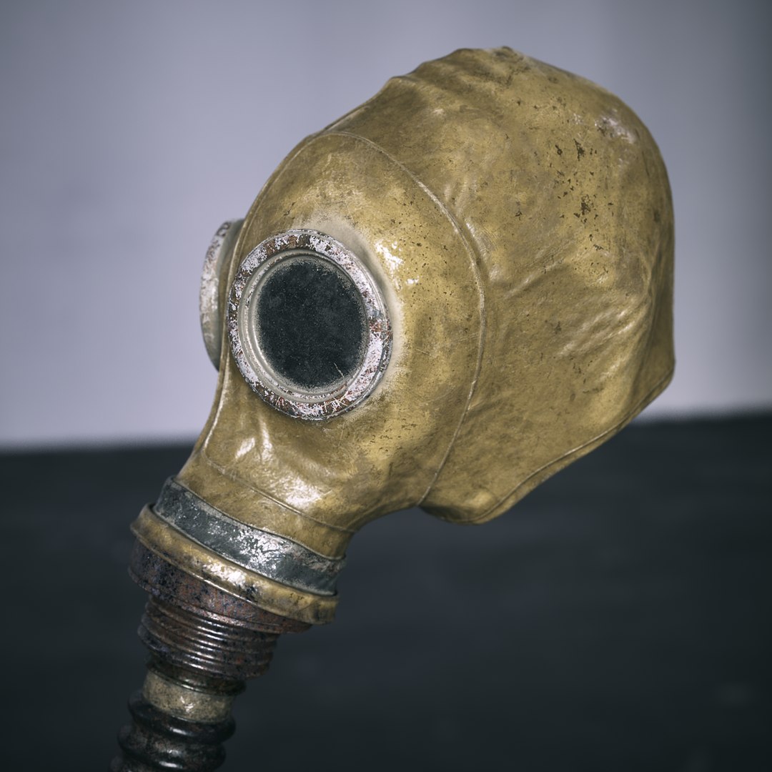 Soviet gas mask 3D model - TurboSquid 1431367