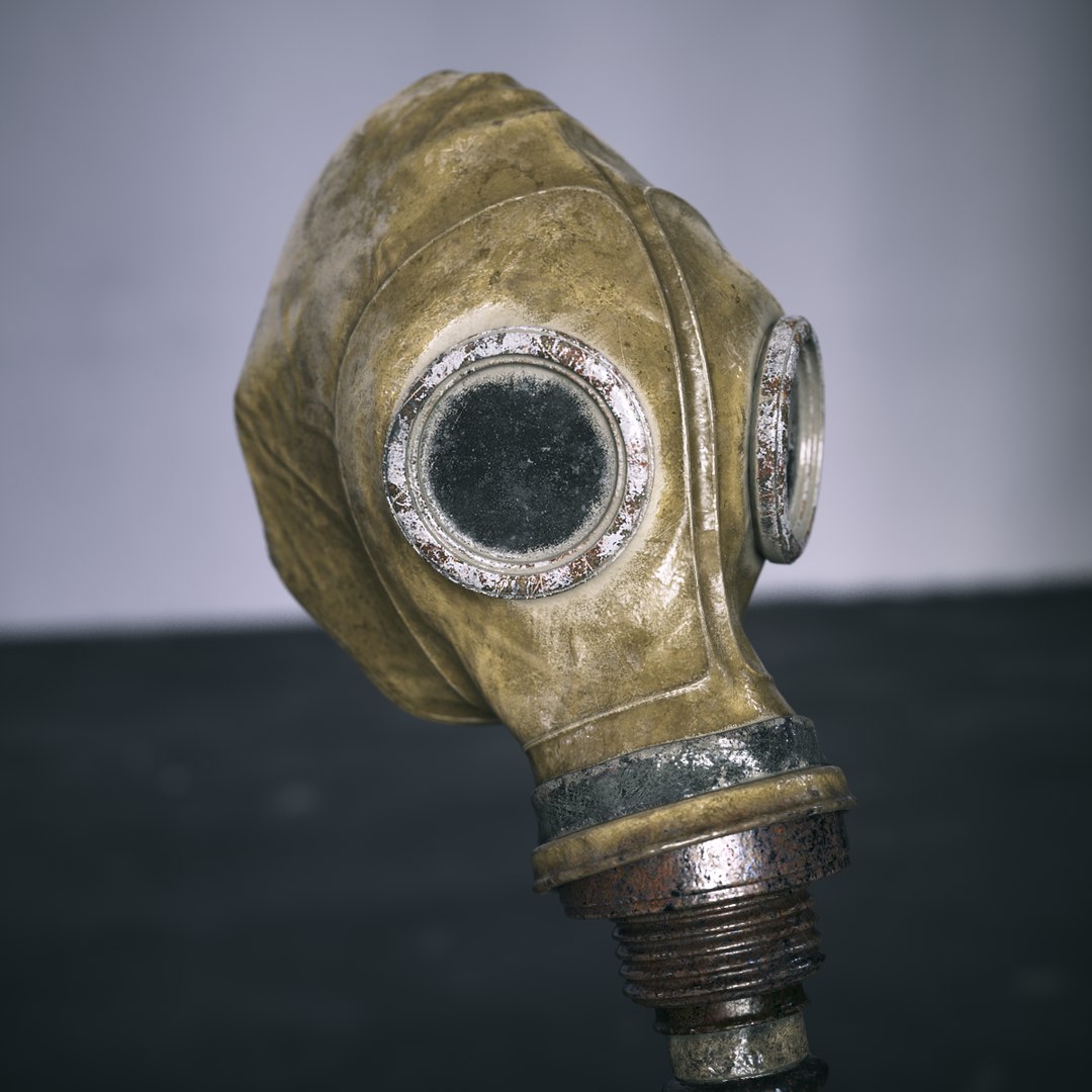 Soviet gas mask 3D model - TurboSquid 1431367