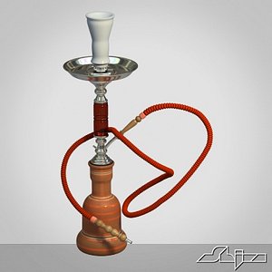 hookah 3d model