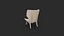 chair modelling 3D