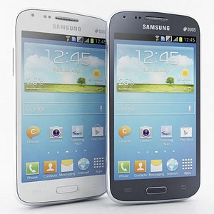 samsung galaxy core i8260 3d model