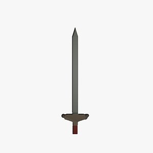 sword low poly