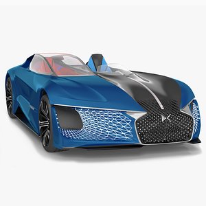 DS X E-TENSE Concept Car model