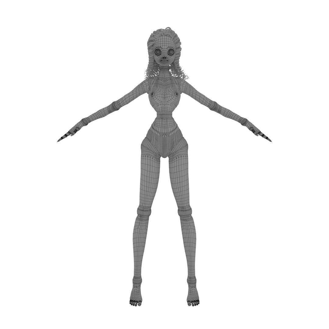 Modelers Ball Jointed Doll 3D - TurboSquid 1623733