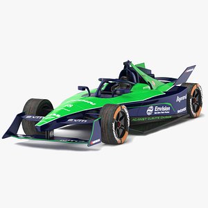Envision Racing Formula E Team 2024 PBR 3D