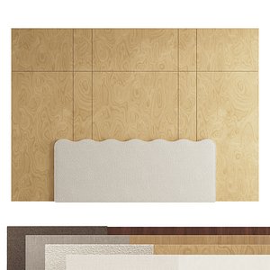 Headboard Decorative wall panels set 02